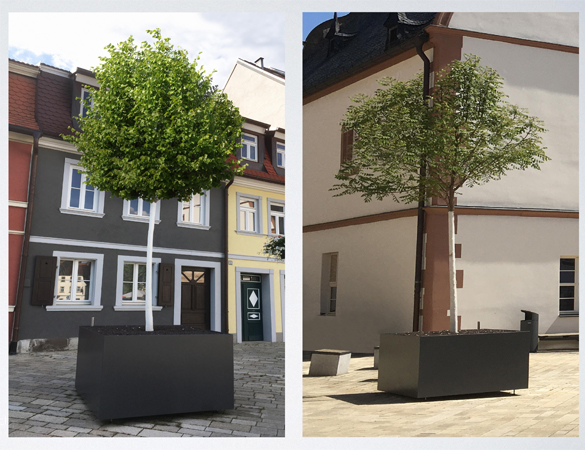 Stadtbegrünungsgefäße neu Stadtbegrünungsgefäße neu