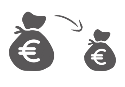 Icon Kostenreduzierung