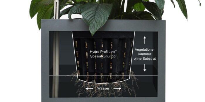 Hydro Profi Line® Systemaufbau Gefäß