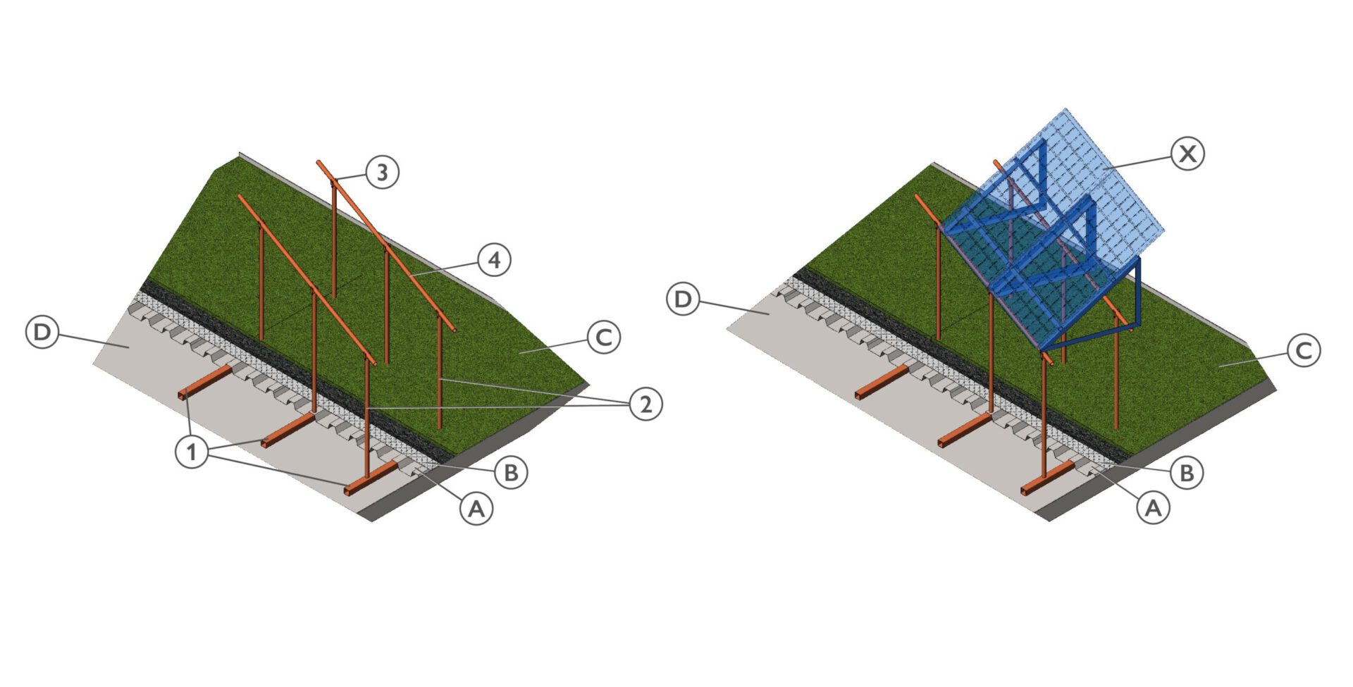 Grafik Webseite Solarpanel Draufsicht